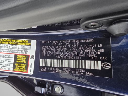 New 2025 Lexus ES 350 w/ Premium Package image 31