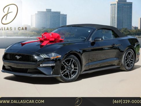 Used 2020 Ford Mustang Premium RWD image 1