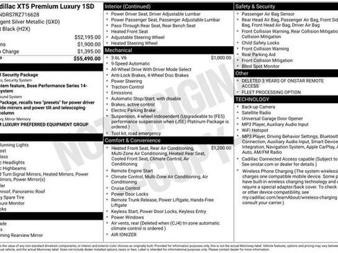 Certified 2024 Cadillac XT5 Premium Luxury AWD/4WD image 36