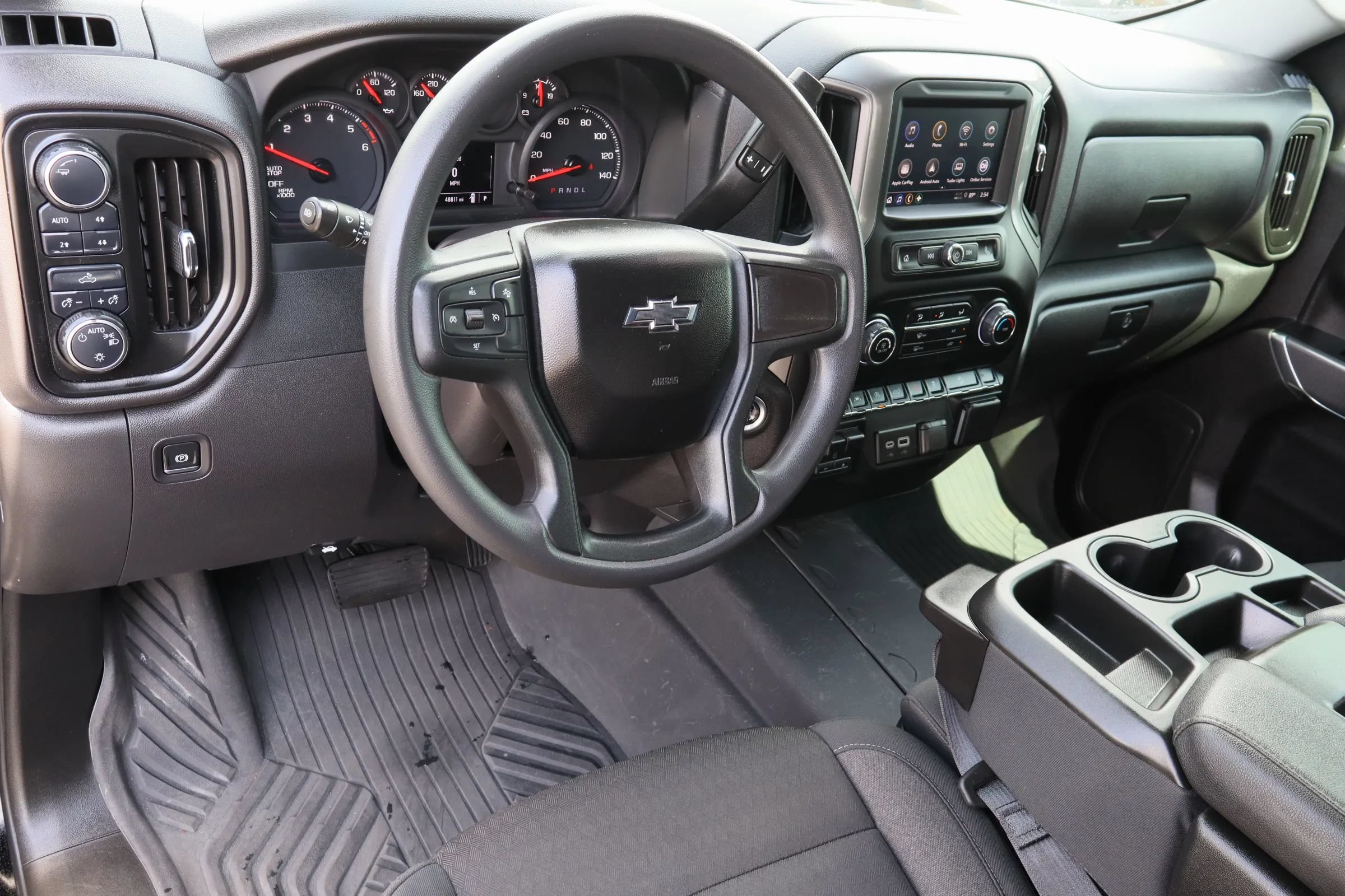 Used 2024 Chevrolet Silverado 1500 Custom Trail Boss w/ Midnight Edition AWD/4WD image 9