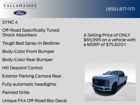 New 2026 Ford F250 XL w/ STX Appearance Package image 36