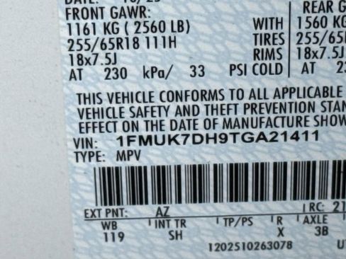 New 2026 Ford Explorer Active w/ Active Comfort Package RWD image 34