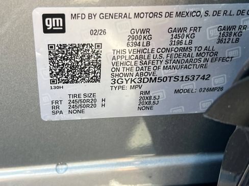 Certified 2026 Cadillac Optiq Luxury 2 w/ LPO, Floor Liner Package RWD image 53