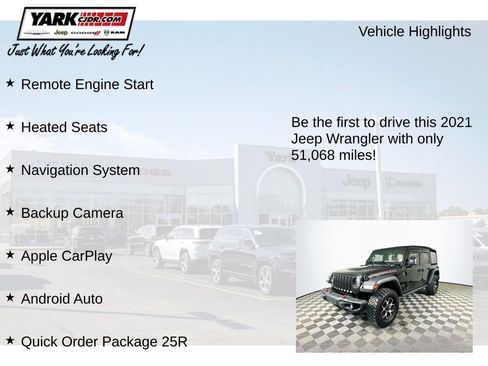 Certified 2021 Jeep Wrangler Unlimited Rubicon image 13