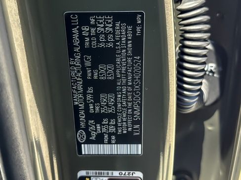 Used 2025 Hyundai Santa Fe Calligraphy AWD/4WD image 29