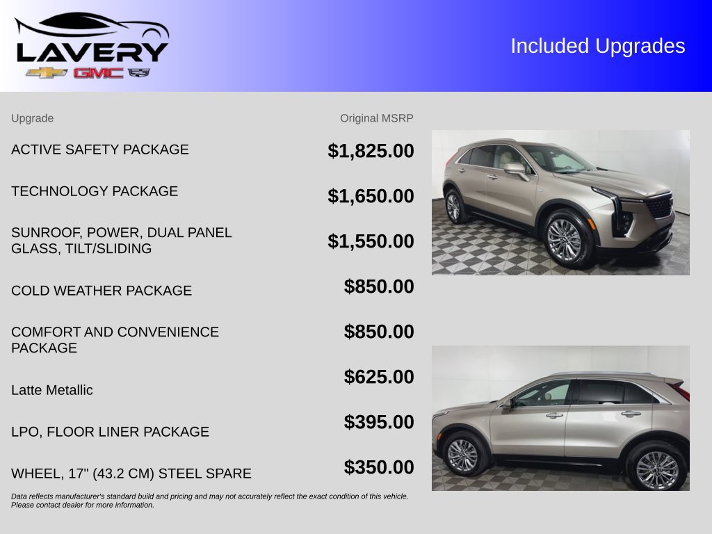 Used 2024 Cadillac XT4 Premium Luxury w/ Active Safety Package AWD/4WD image 7