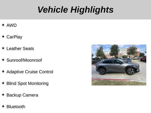 Used 2024 Toyota bZ4X AWD w/ Weather Package image 5