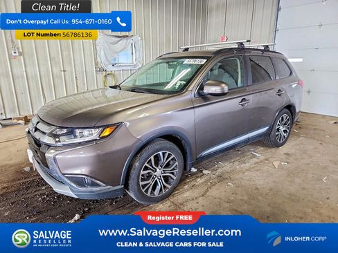 Used 2016 Mitsubishi Outlander SEL FWD image 1