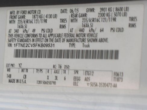 Used 2015 Ford Transit 150 148 Medium Roof image 49