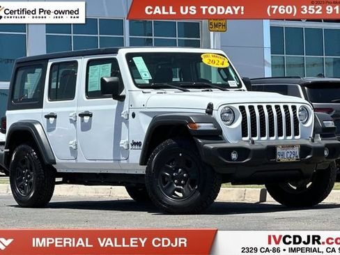 Used 2024 Jeep Wrangler Unlimited Sport AWD/4WD image 1