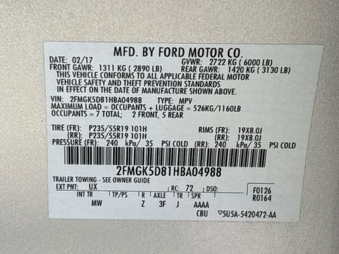 Used 2017 Ford Flex Limited image 36