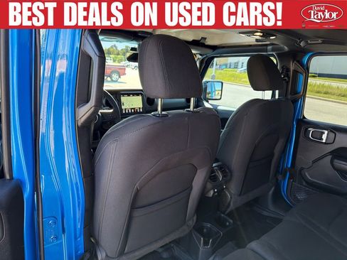 Used 2022 Jeep Wrangler Unlimited Sport AWD/4WD image 24