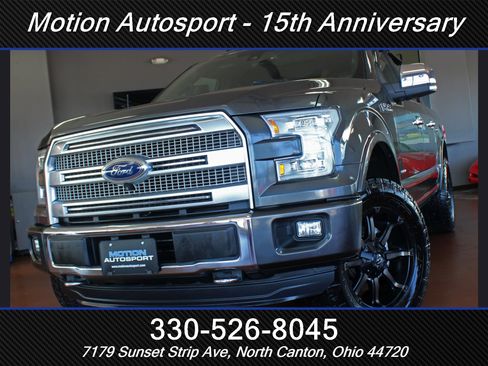 Used 2016 Ford F150 Platinum w/ Equipment Group 701A Luxury image 57