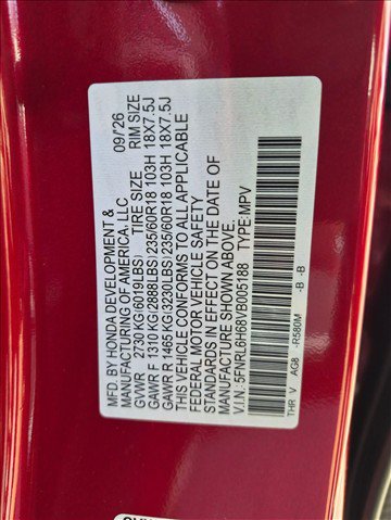 New 2027 Honda Odyssey EX-L image 17