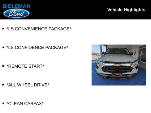 Used 2026 Chevrolet TrailBlazer LS w/ LS Convenience Package AWD/4WD image 10