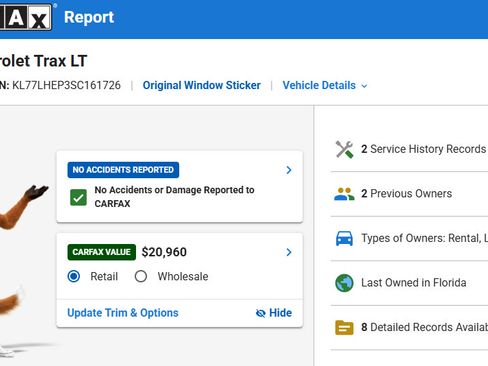 Used 2025 Chevrolet Trax LT FWD image 33