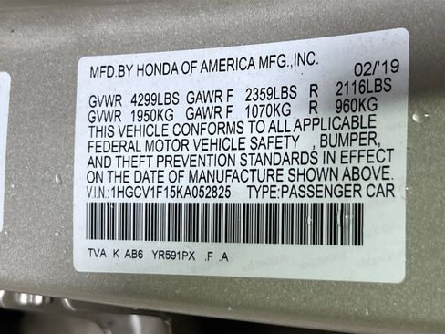 Used 2019 Honda Accord LX image 29