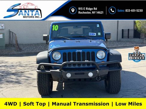 Used 2010 Jeep Wrangler Unlimited Sport AWD/4WD image 2