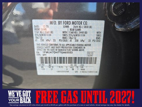 New 2026 Ford Explorer Active w/ Active Comfort Package RWD image 33
