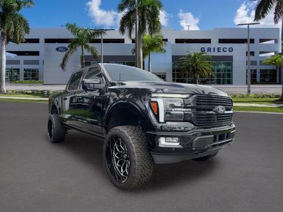 New 2025 Ford F150 Platinum w/ Equipment Group 702A High