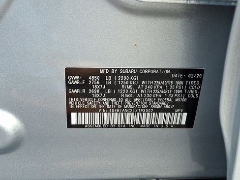 Used 2020 Subaru Outback Limited image 29