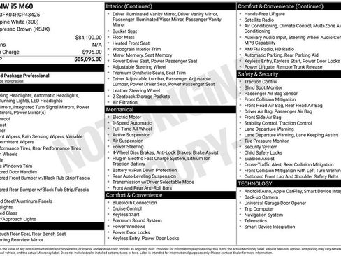 Used 2024 BMW i5 M60 image 4