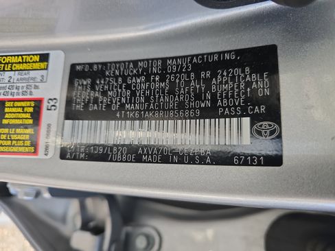 Certified 2024 Toyota Camry XSE image 35