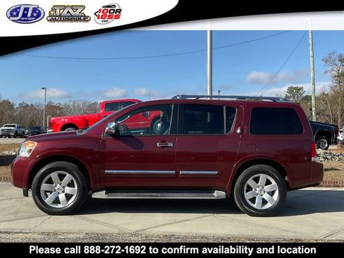 Used 2010 Nissan Armada Titanium w/ DVD Entertainment Pkg image 4