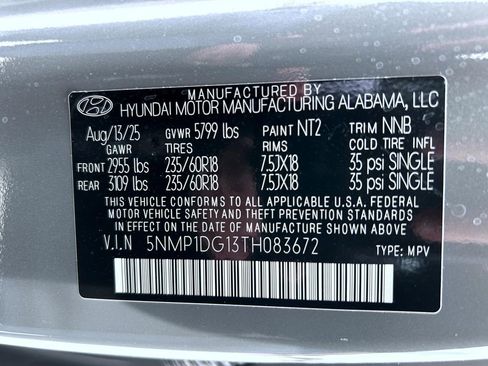 Used 2026 Hyundai Santa Fe SE AWD/4WD image 29