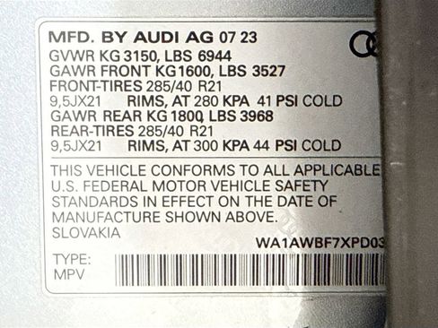 Used 2023 Audi SQ7 Premium Plus image 28