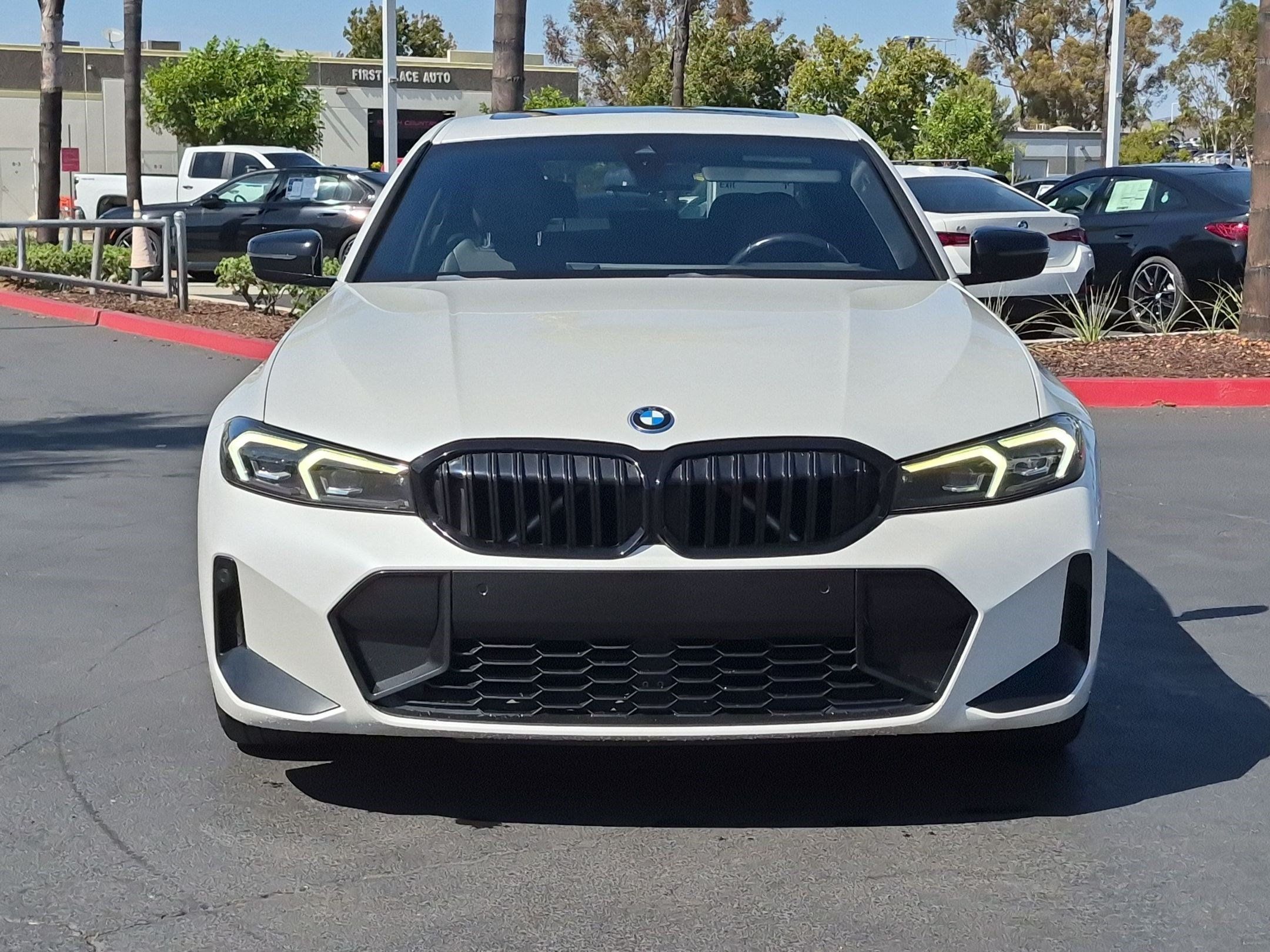 Used 2023 BMW 330e w/ M Sport Package RWD image 3