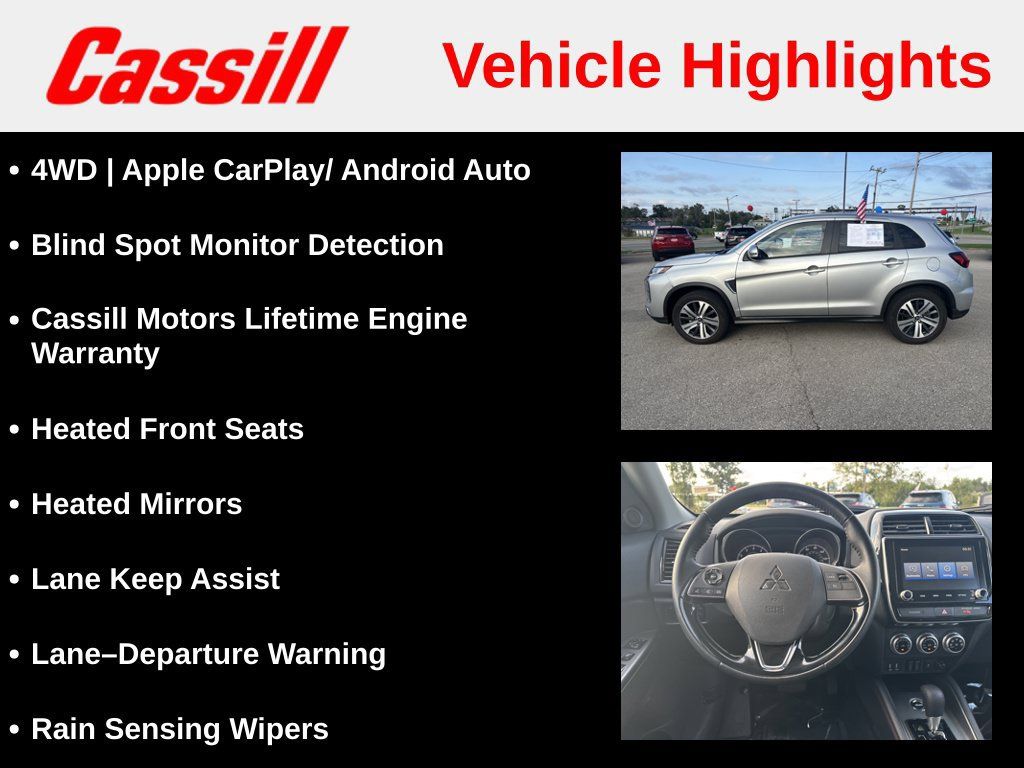 Used 2024 Mitsubishi Outlander Sport SE AWD/4WD image 7