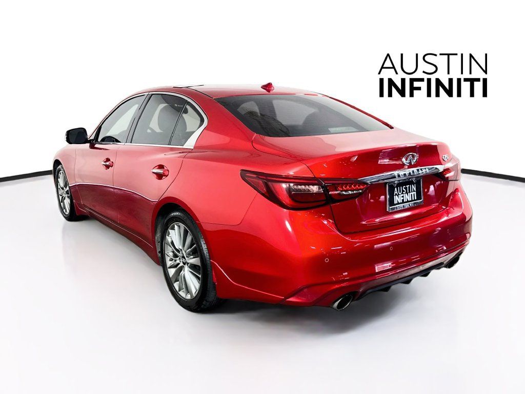 Certified 2023 INFINITI Q50 Luxe w/ Cargo Package RWD image 7