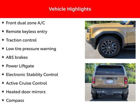Certified 2026 Toyota Land Cruiser w/ Premium Package AWD/4WD image 5