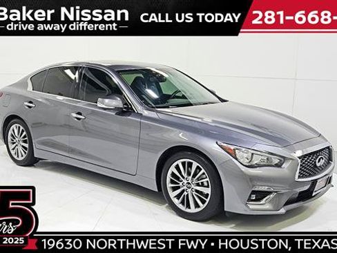Used 2023 INFINITI Q50 Luxe w/ Cargo Package RWD image 1