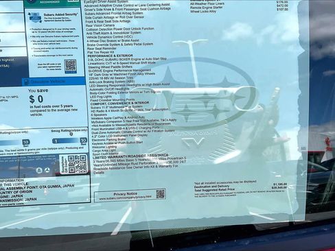 New 2026 Subaru Impreza 2.0i Sport AWD/4WD image 18