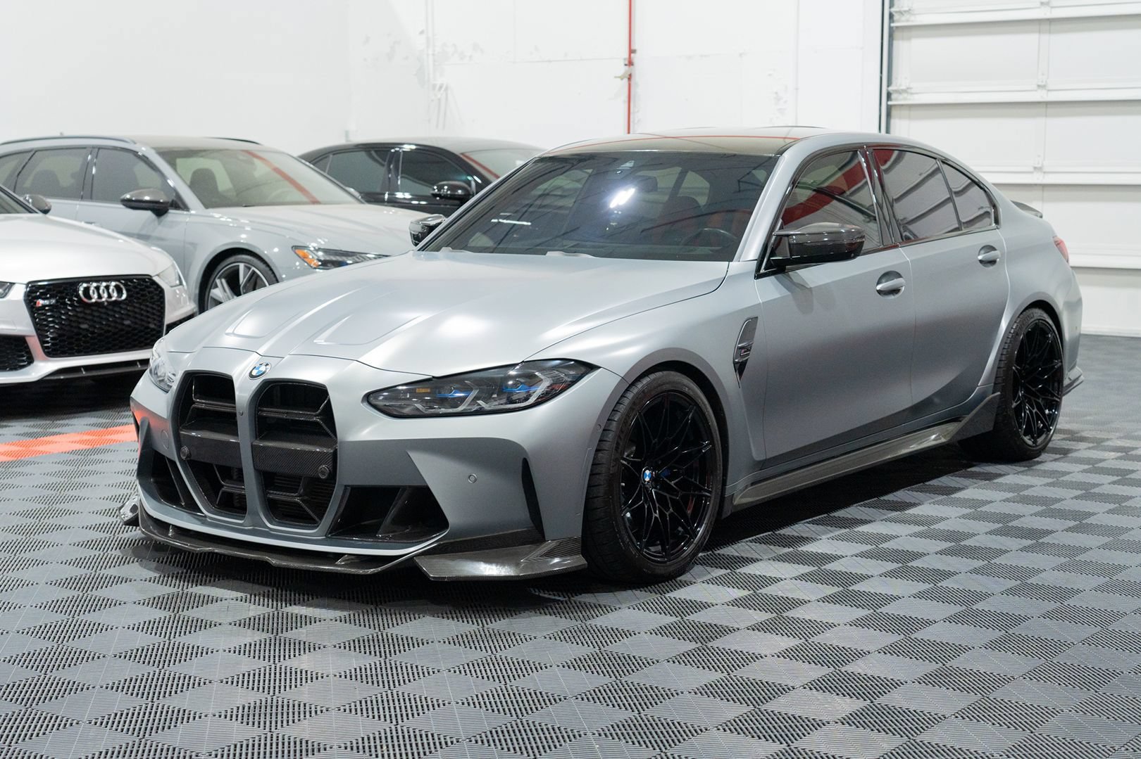Used 2023 BMW M3 Competition w/ M Carbon Exterior Package RWD image 3