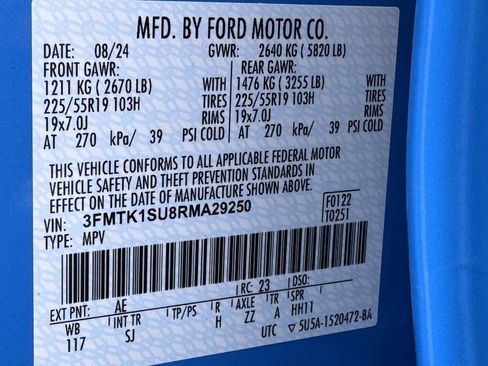 New 2024 Ford Mustang Mach-E Select w/ Comfort Package Lite image 15