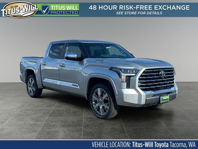 New 2026 Toyota Tundra Capstone