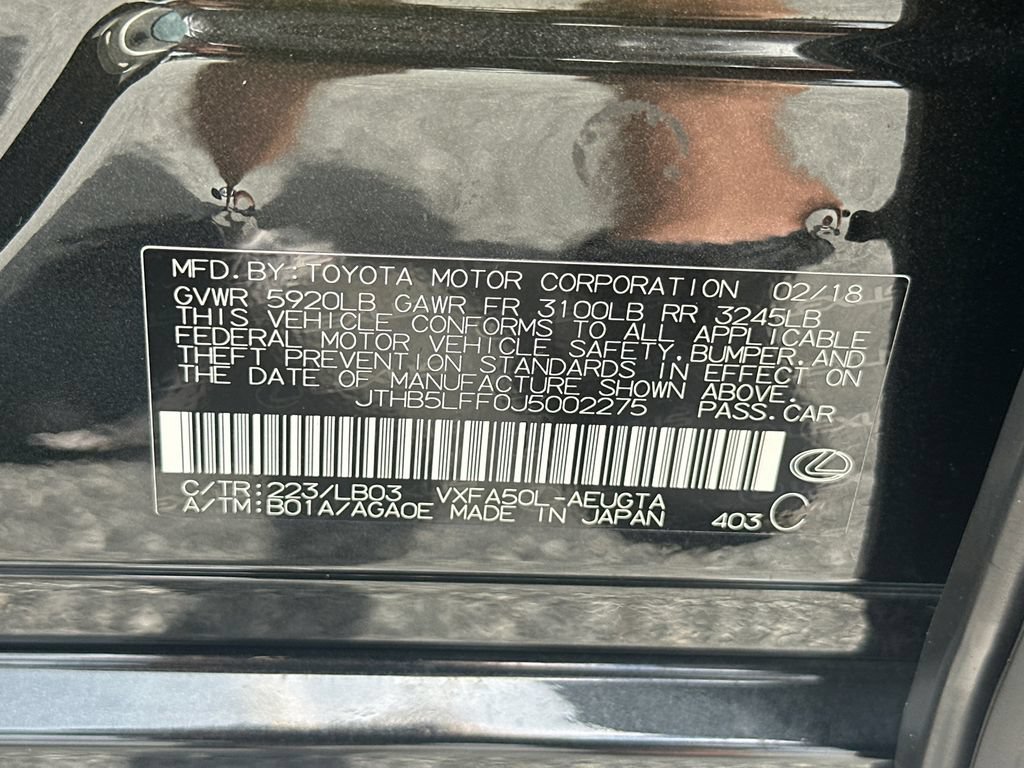 Used 2018 Lexus LS 500 RWD image 31