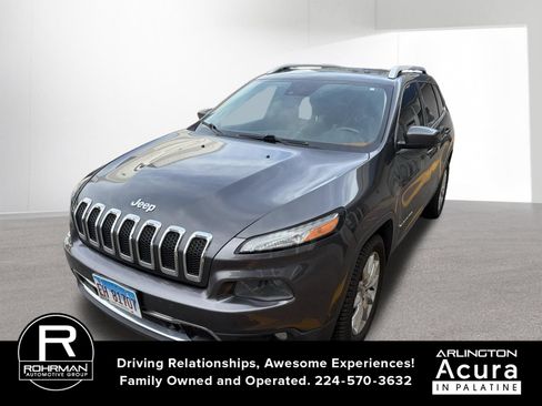 Used 2014 Jeep Cherokee Limited w/ Technology Group FWD image 3