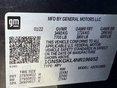 Used 2022 Chevrolet Suburban High Country image 38