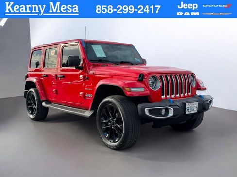 Used 2023 Jeep Wrangler Unlimited Sahara image 1