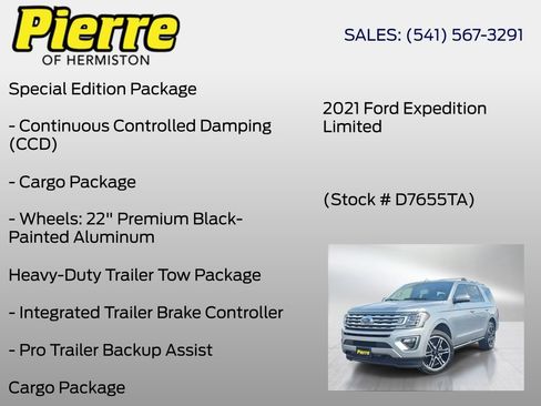 Used 2021 Ford Expedition Limited AWD/4WD image 12