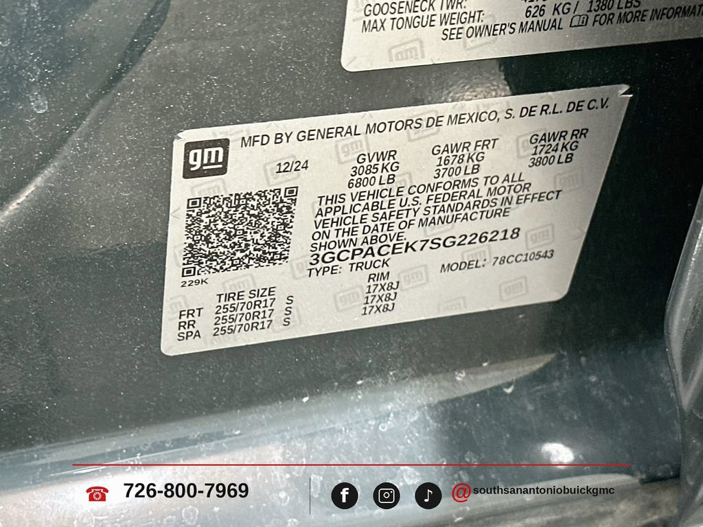 Certified 2025 Chevrolet Silverado 1500 LT RWD image 33
