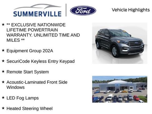 Used 2023 Ford Explorer XLT w/ Equipment Group 202A image 2