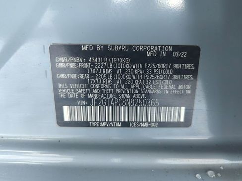 Used 2022 Subaru Crosstrek 2.0i Premium image 32