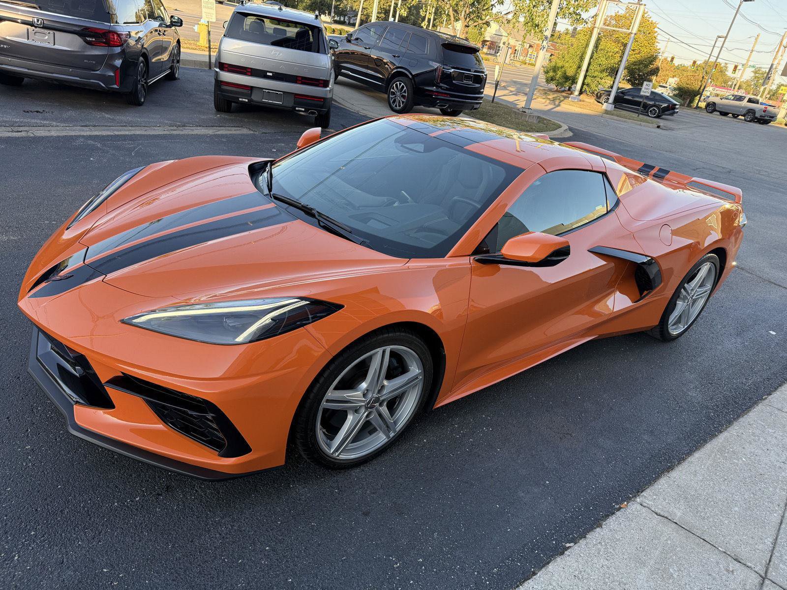 Used 2024 Chevrolet Corvette Stingray Preferred Conv w/ Z51 Performance Package RWD image 9