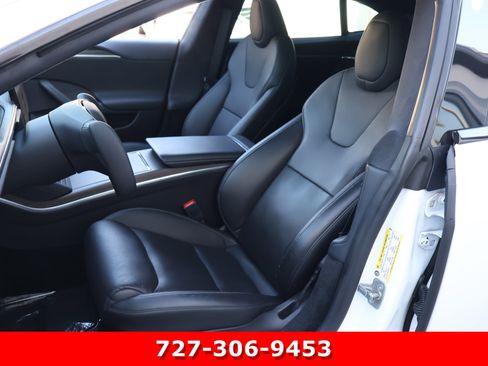 Used 2021 Tesla Model S Plaid AWD/4WD image 2