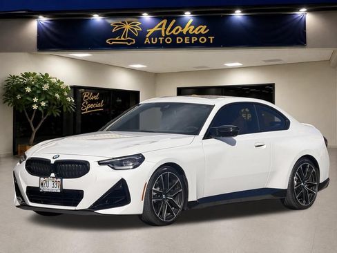 Used 2024 BMW M240i Coupe w/ Parking Assistance Package RWD image 1